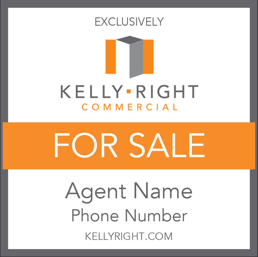 Kelly Right Commercial For Sale Sign (Custom)