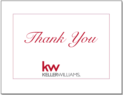 Thank You KW Greeting Card (With Envelope)